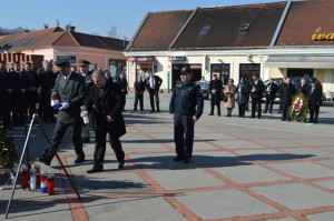 Izaslanstvo Hrvatske vojske i policije