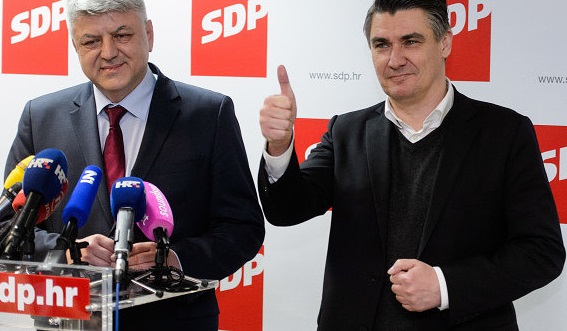 Zagreb, 02.04.2016 - Zorana Milanovic pobjedio Zlatka Komadinu na izborima za predsjednika SDP-a