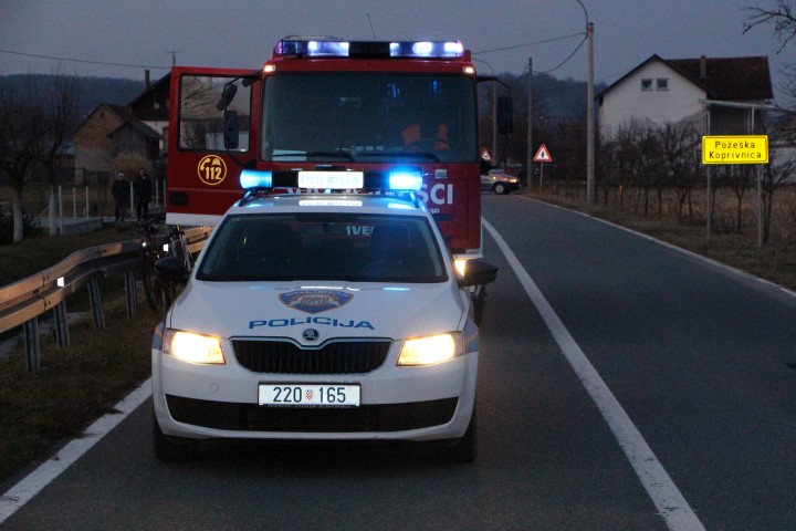 Požega.eu | Prometna nesreća u Potočanima: Dvojica mladića teže ozlijeđena