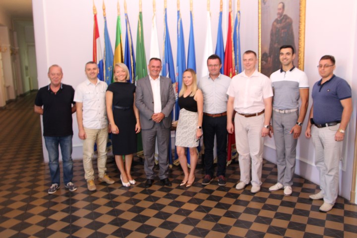 Požega.eu | Znanstvenici „Uzhhorod National University” iz Ukrajine na prijemu kod požeško-slavonskog župana