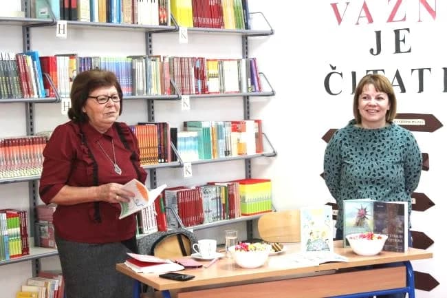 Održan književni susret pletrrničkih učenika s pjesnikinjama Mirom Šulc i Irenom Kalan