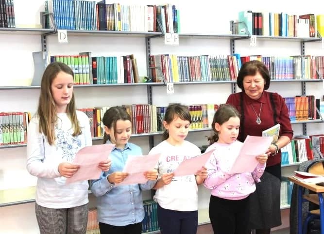 Održan književni susret pletrrničkih učenika s pjesnikinjama Mirom Šulc i Irenom Kalan