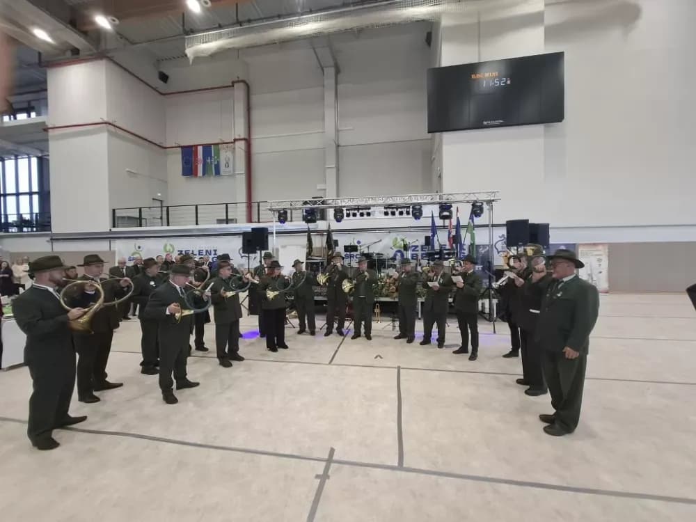 Požeški lovci na središnjoj proslavi svog zaštitnika u Sisku