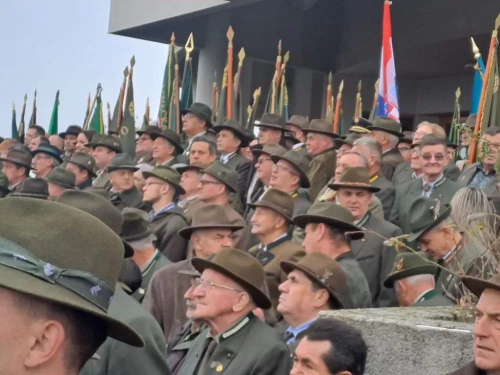 Požeški lovci na središnjoj proslavi svog zaštitnika u Sisku