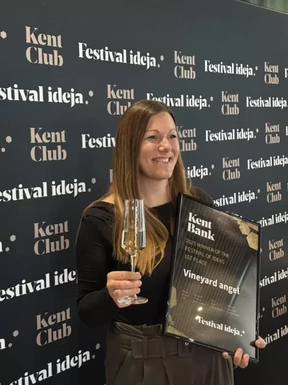 Nagrađena ideja kaptolačko-zagrebačkog para koja digitalno upravlja vinogradima i pomaže vinogradarima