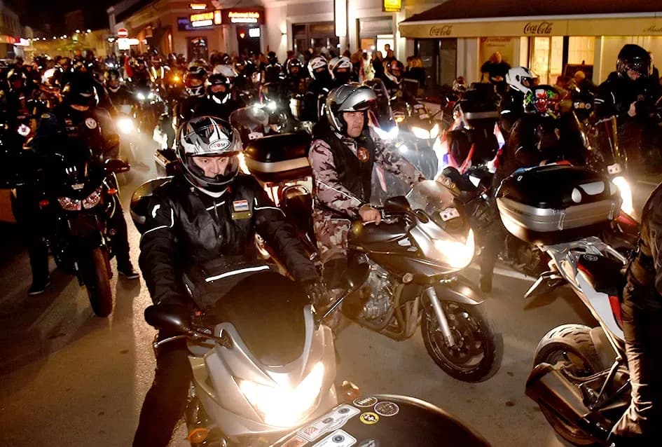 [FOTOGALERIJA] Moto karavana “Zajedno u ratu, zajedno u miru” stigla u Požegu