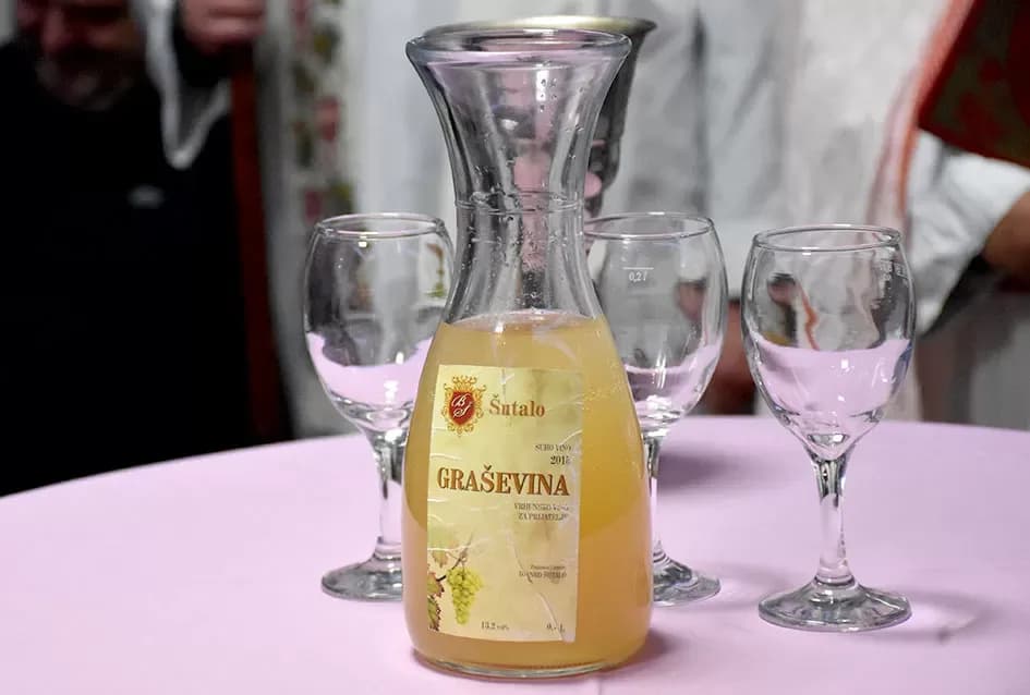Veselo Martinje kod Anke i Branka Šutala: Bauer krstio mošt, Hodak novi kum