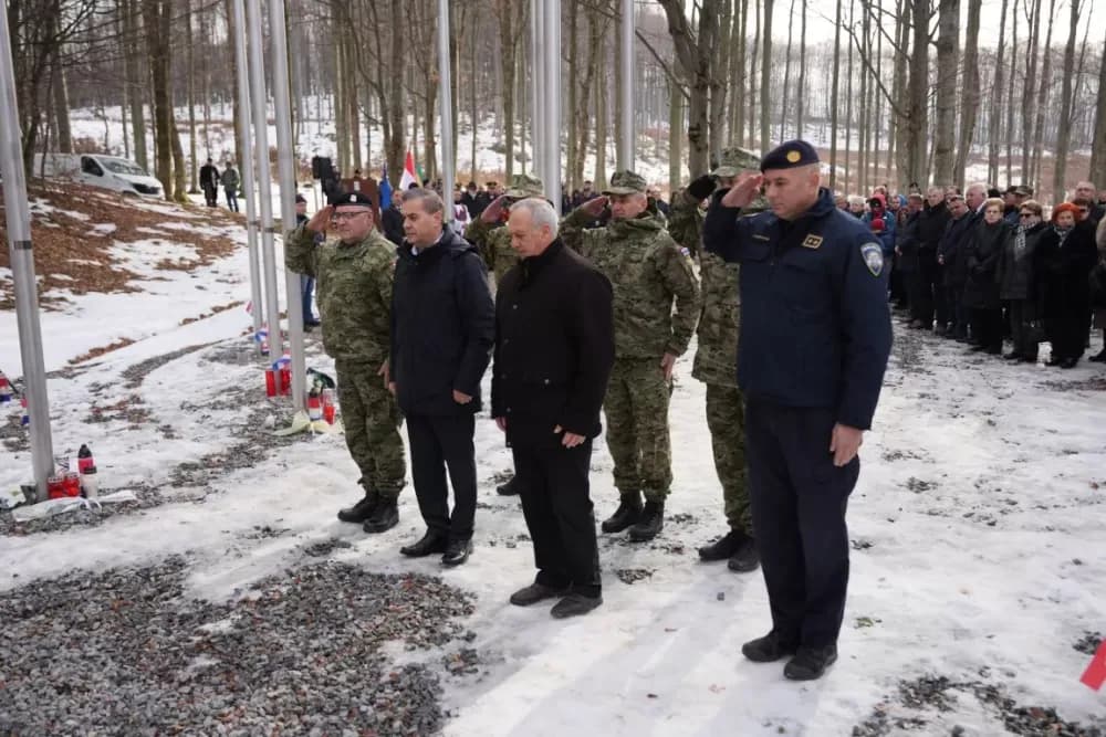 U šumskoj tišini Papuka ponovno izgovorena imena 11 hrvatskih heroja