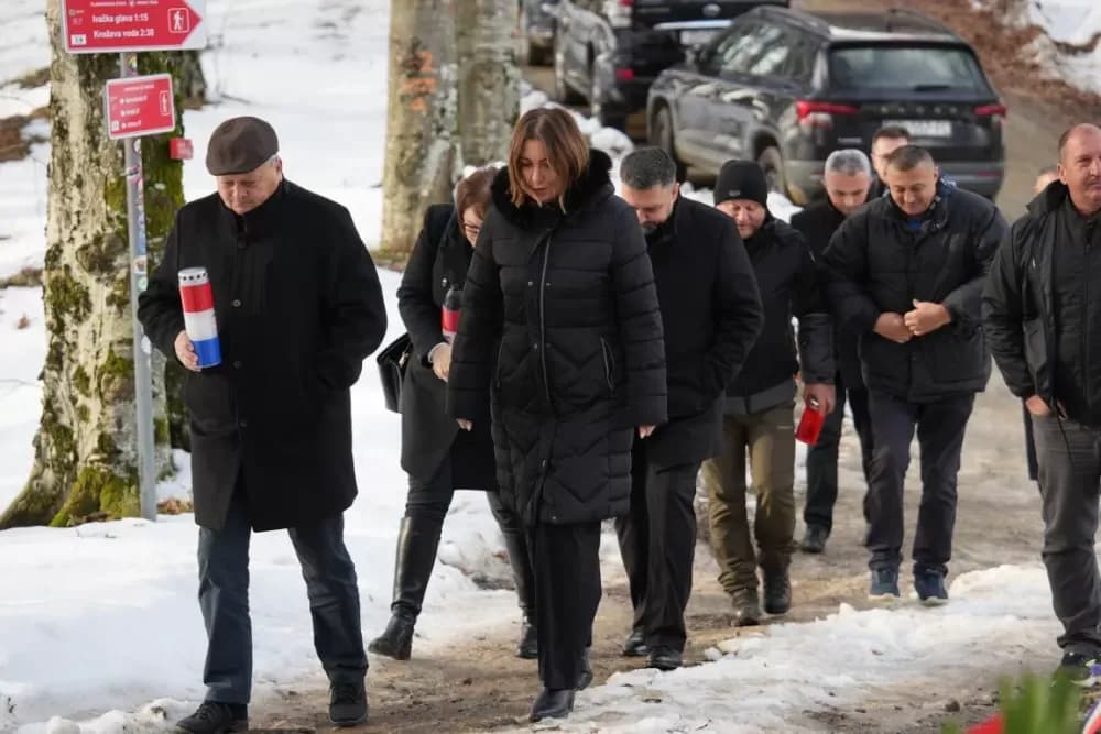U šumskoj tišini Papuka ponovno izgovorena imena 11 hrvatskih heroja