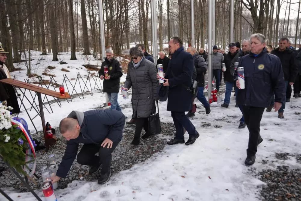 U šumskoj tišini Papuka ponovno izgovorena imena 11 hrvatskih heroja