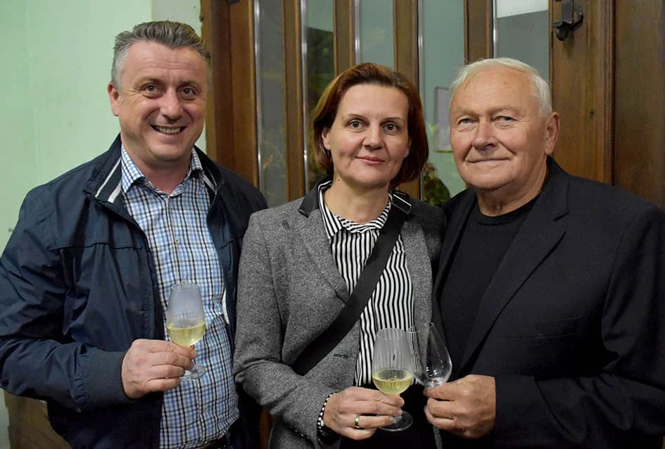 Ovogodišnji vinski kum Petar Mirković, Enjingijev poslovni partner