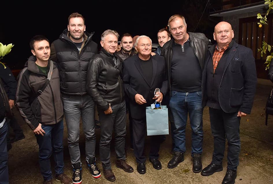 Ovogodišnji vinski kum Petar Mirković, Enjingijev poslovni partner