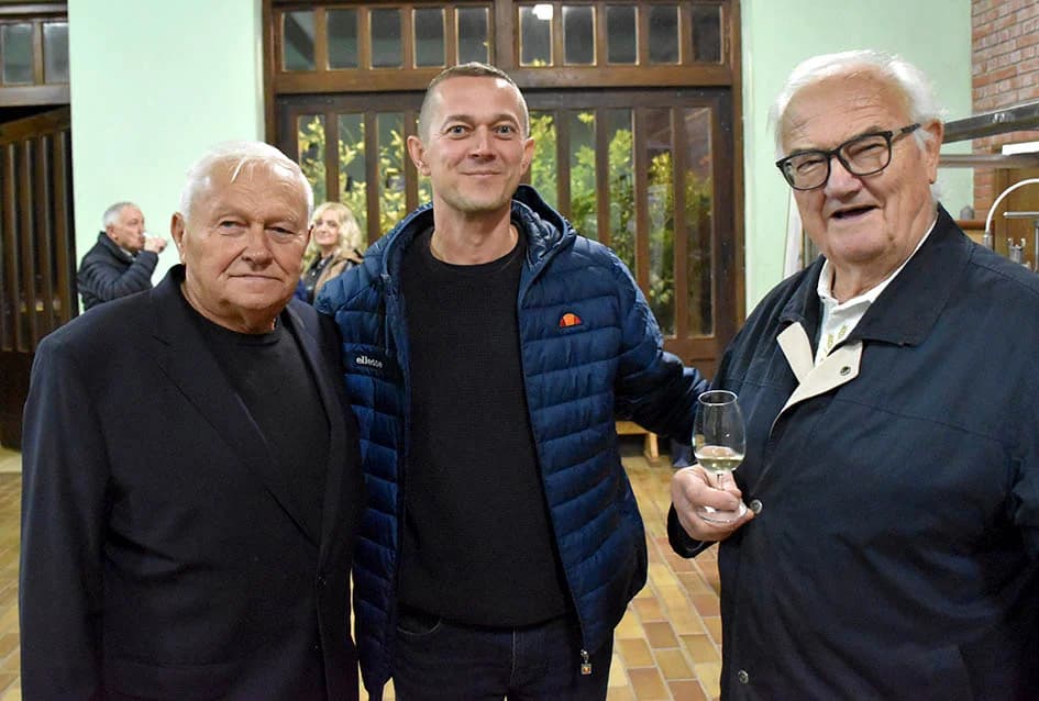 Ovogodišnji vinski kum Petar Mirković, Enjingijev poslovni partner