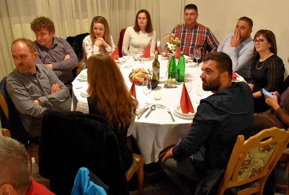 Ovogodišnji vinski kum Petar Mirković, Enjingijev poslovni partner