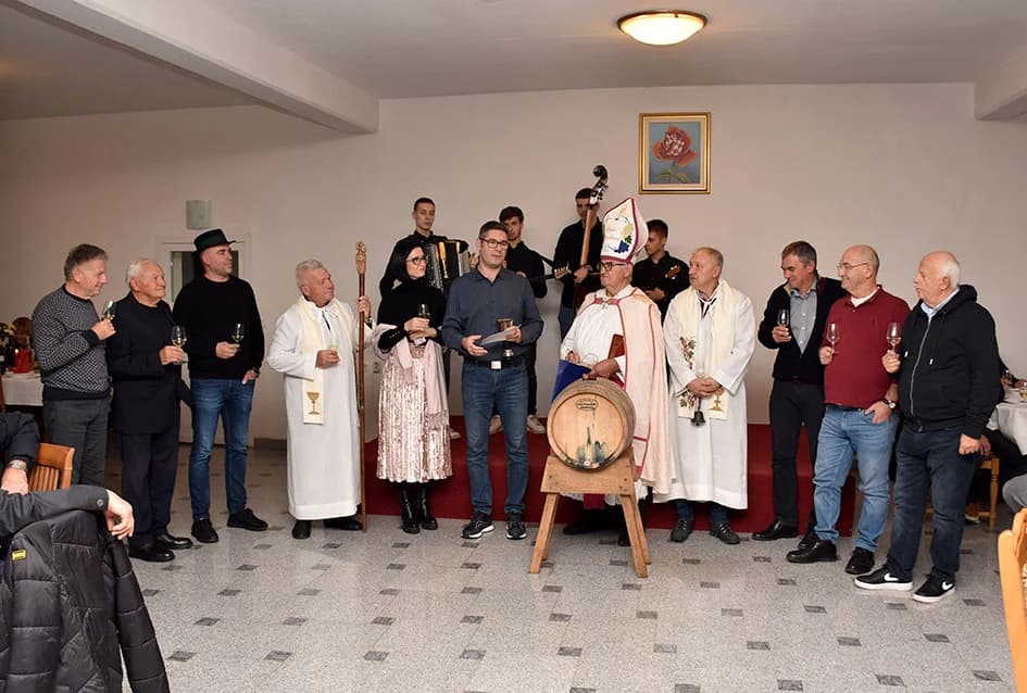 Ovogodišnji vinski kum Petar Mirković, Enjingijev poslovni partner