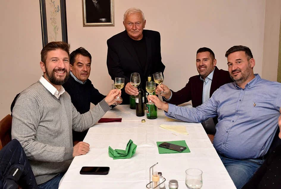 Ovogodišnji vinski kum Petar Mirković, Enjingijev poslovni partner