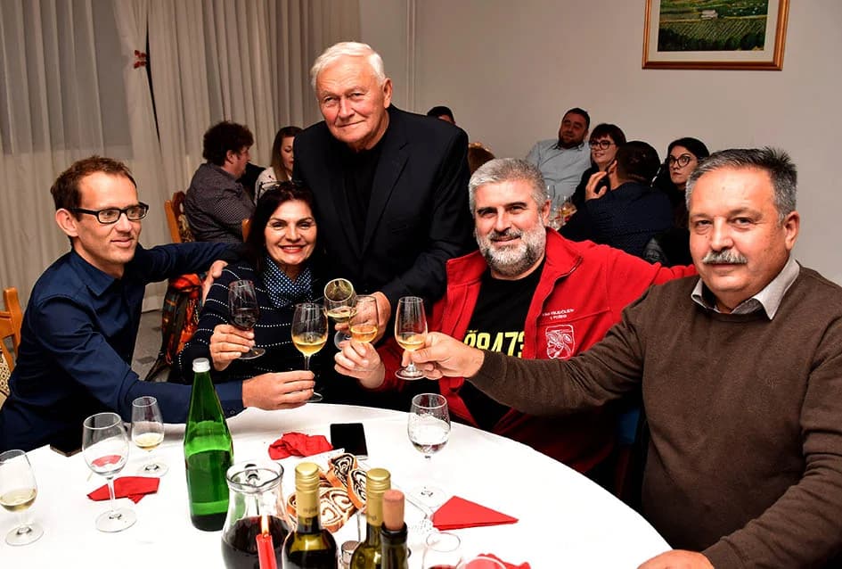 Ovogodišnji vinski kum Petar Mirković, Enjingijev poslovni partner
