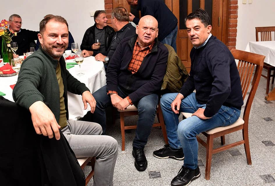 Ovogodišnji vinski kum Petar Mirković, Enjingijev poslovni partner