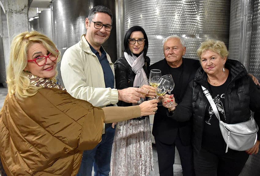 Ovogodišnji vinski kum Petar Mirković, Enjingijev poslovni partner