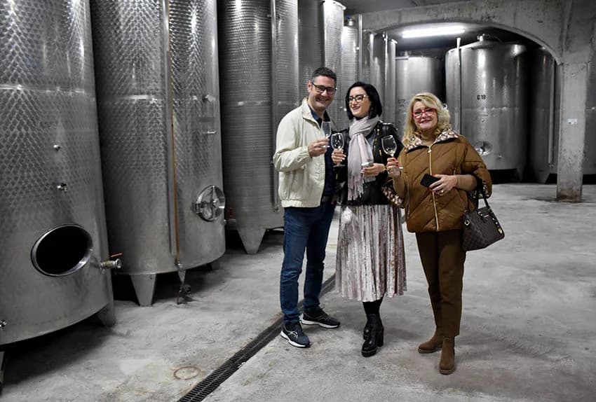 Ovogodišnji vinski kum Petar Mirković, Enjingijev poslovni partner