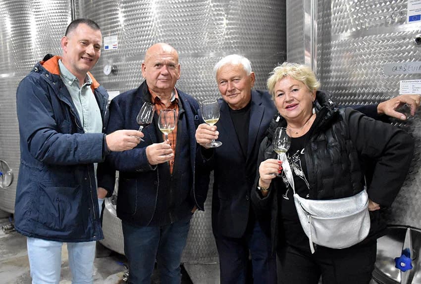 Ovogodišnji vinski kum Petar Mirković, Enjingijev poslovni partner