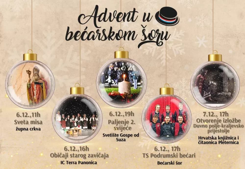 Toplina Božića u Pleternici: Advent koji okuplja cijelu zajednicu (NAJAVA)