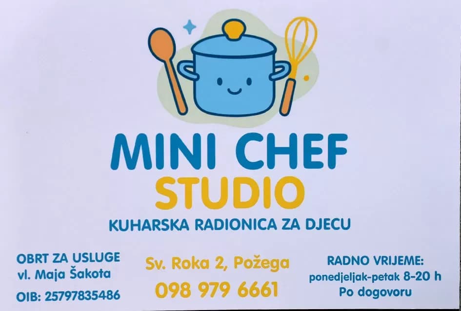 MINI CHEF STUDIO: Nova kulinarska oaza za djecu svečano otvorena u Požegi