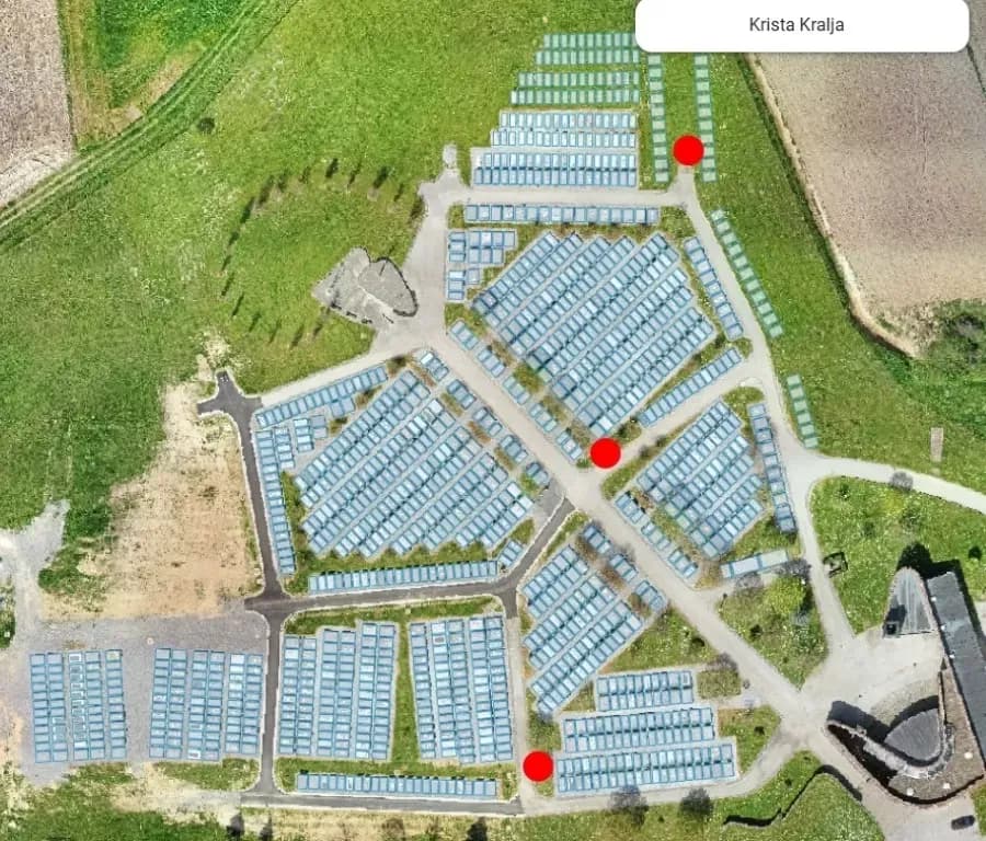 Zeleni otoci na grobljima