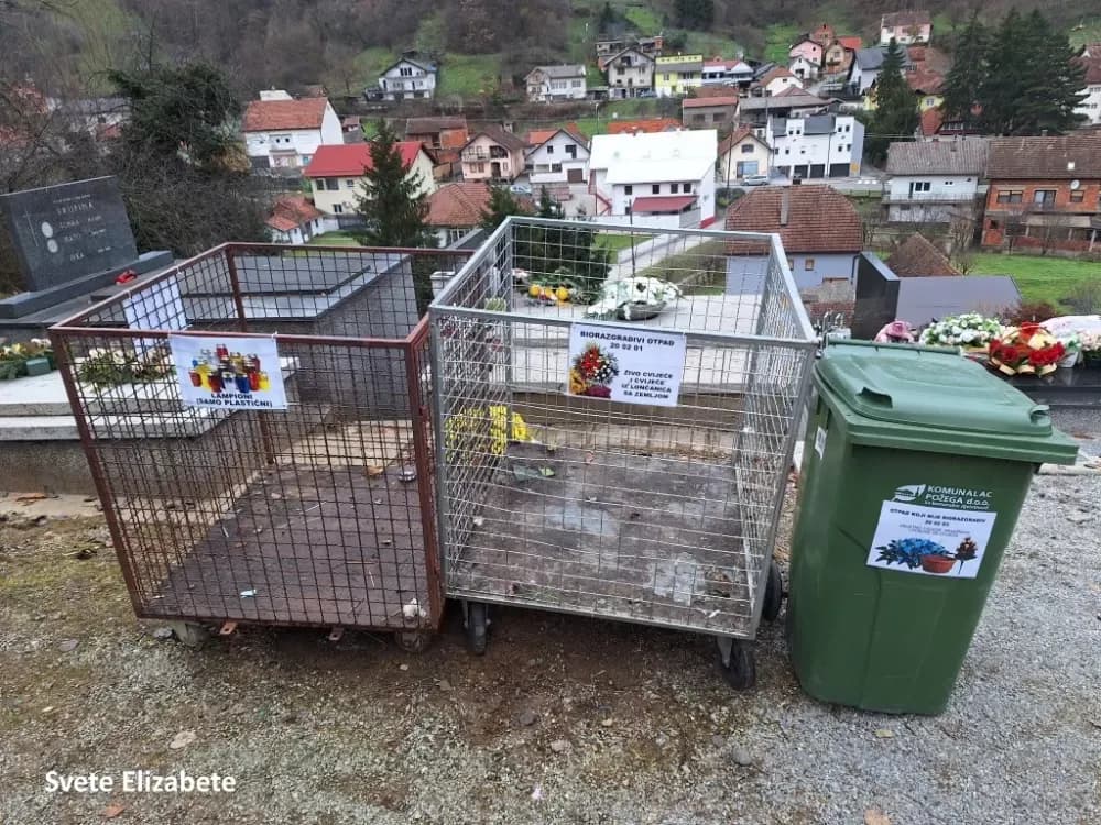 Zeleni otoci na grobljima