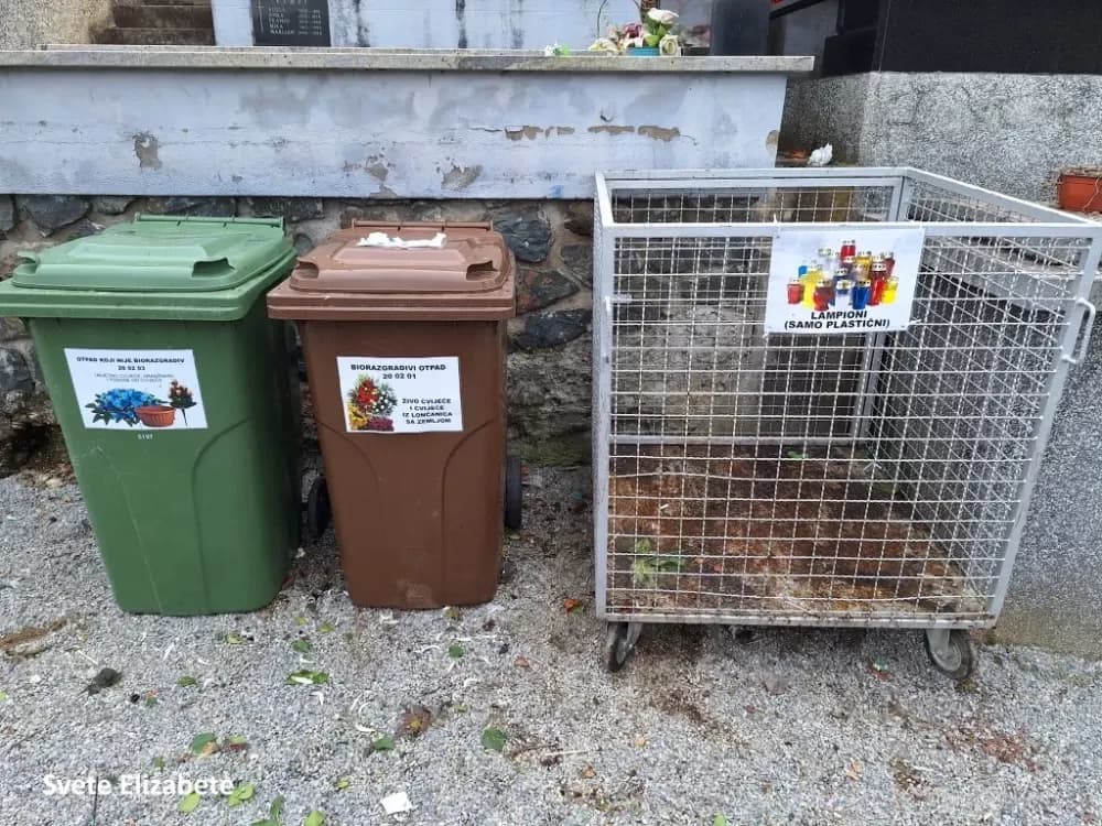 Zeleni otoci na grobljima