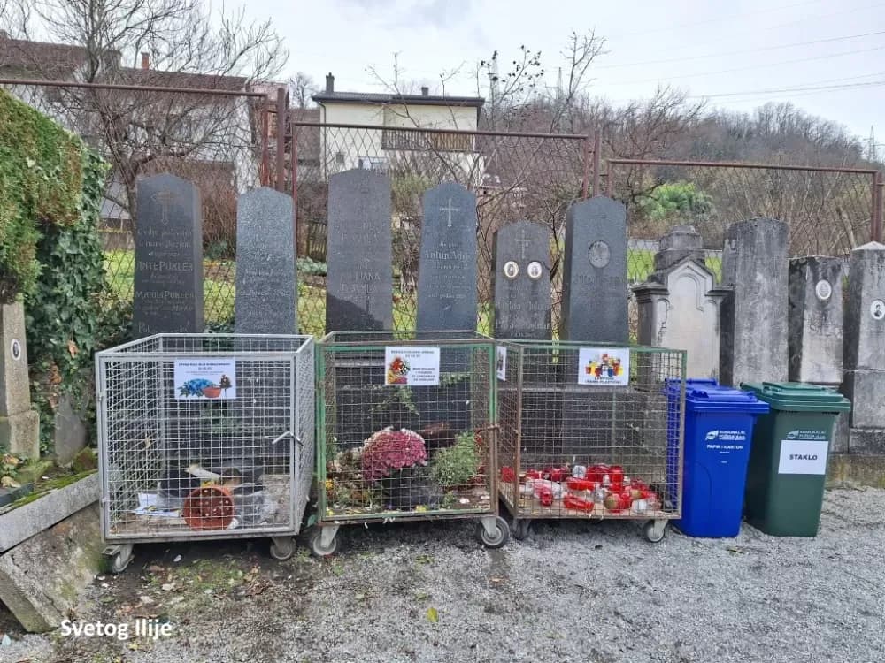 Zeleni otoci na grobljima