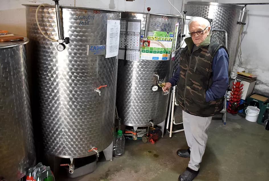 Iskustvo ispred tradicije: Đurđa i Petar Vukosavljević Mačak već započeli rezidbu u svom vinogradu