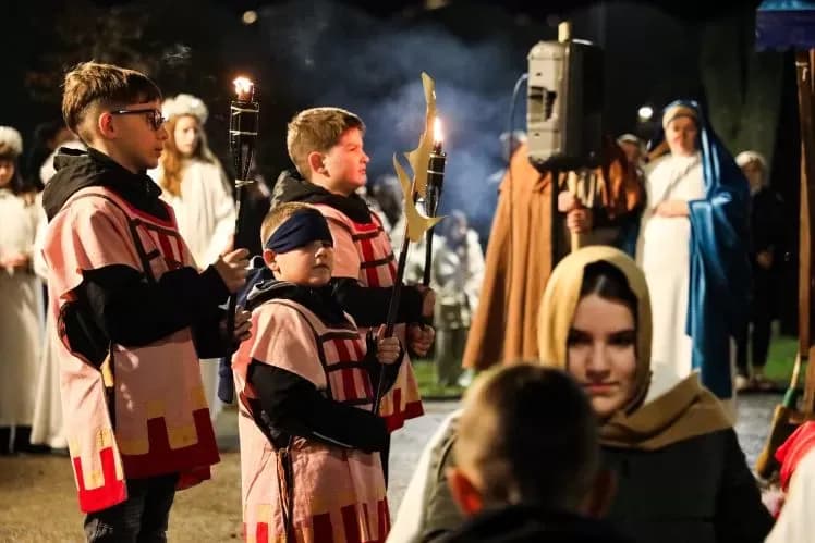 Žive jaslice u Pleternici donijele poseban duh Božića