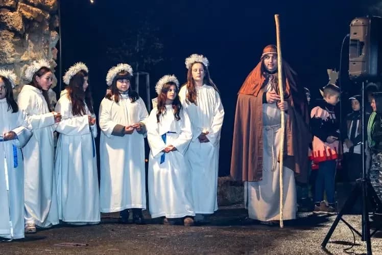Žive jaslice u Pleternici donijele poseban duh Božića