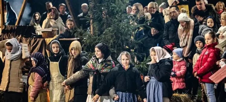 Žive jaslice u Pleternici donijele poseban duh Božića