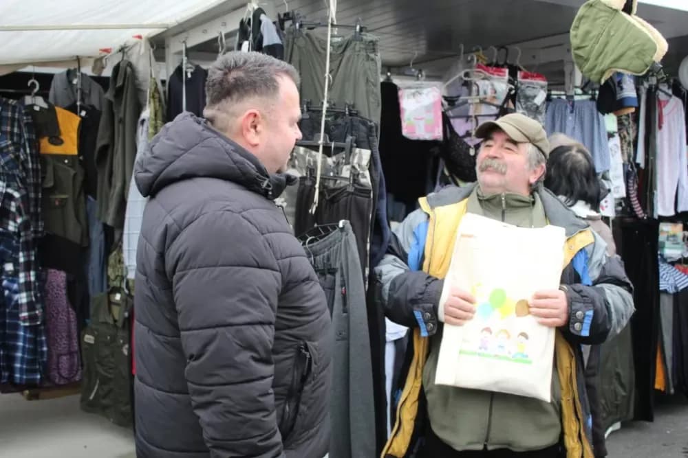 Blagdanski znak pažnje za zakupce požeške tržnice