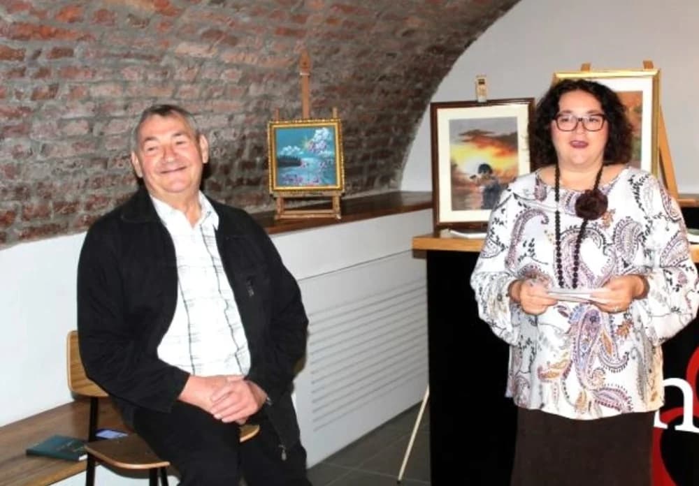 Predstavljena knjiga „Svaki dan je nova pjesma“ požeškog pjesnika i slikara Davora Zakšeka