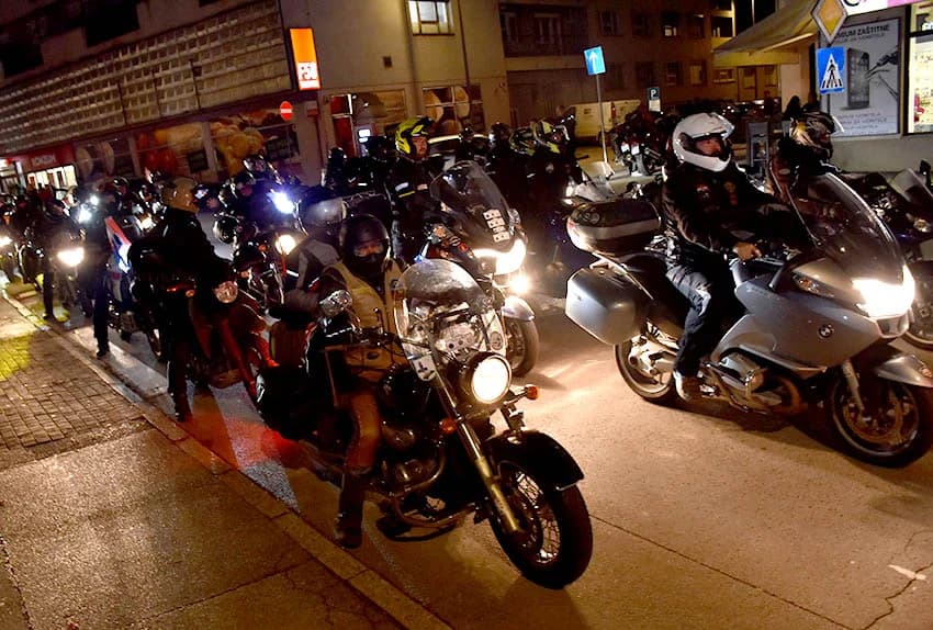 Sudionici moto karavane za Vukovar u Požegi