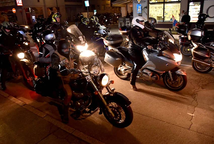 Sudionici moto karavane za Vukovar u Požegi