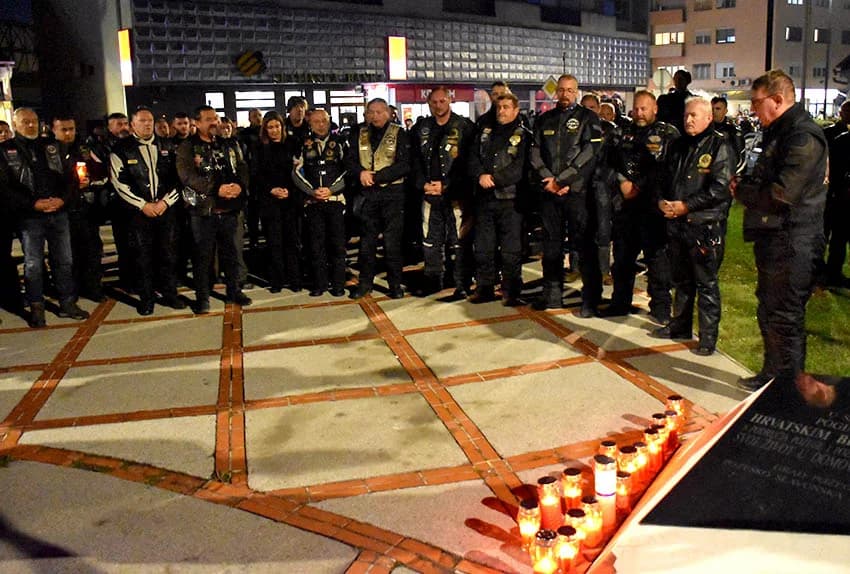 Sudionici moto karavane za Vukovar u Požegi