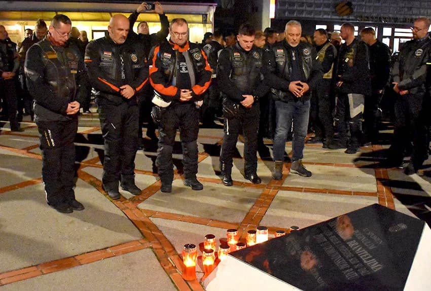 Sudionici moto karavane za Vukovar u Požegi