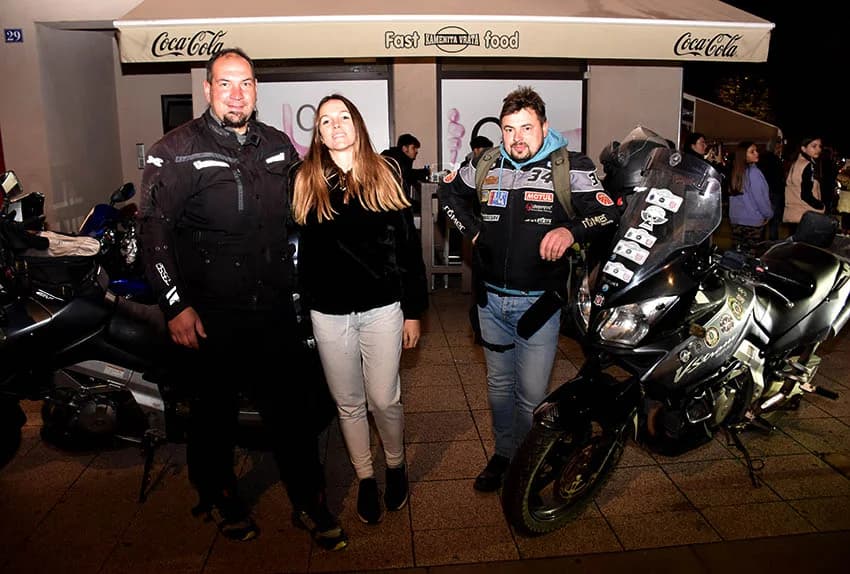Sudionici moto karavane za Vukovar u Požegi