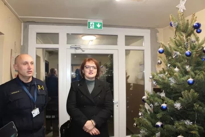 Gradonačelnica Marija Šarić na Silvestrovo obišla dežurne žurne službe u Pleternici