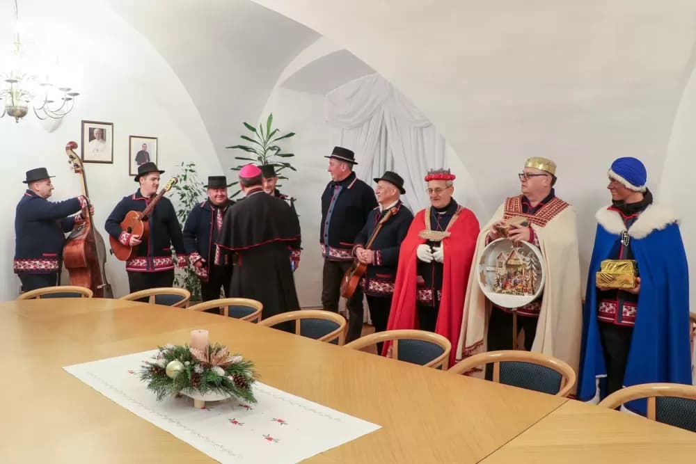 ʼBetlehemske zvijezdeʼ iz Jakšića pohodili biskupa Ivu