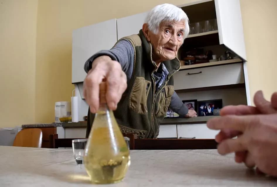 Zima u Vučjaku Čečavačkom: Iako okovana snijegom, baka Marija (91) nije zaboravljena