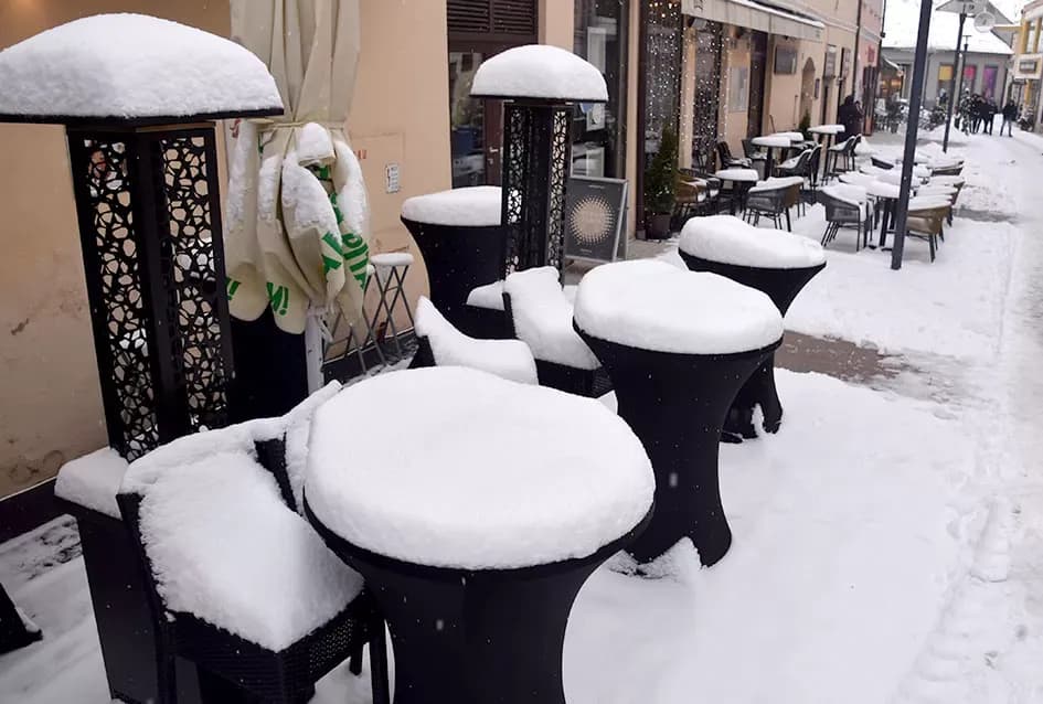Bijeli pokrivač otkrio skrivenu ljepotu Požege