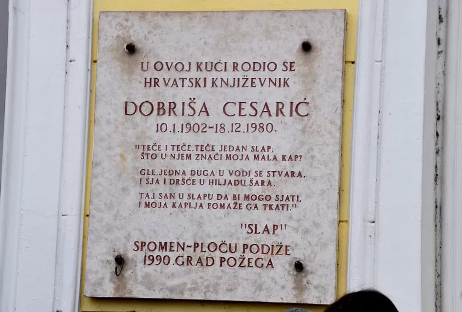 POŽEGA OBILJEŽAVA ROĐENDAN VELIKOG PJESNIKA: Započeo 21. projekt „Cesarić u Cesariću