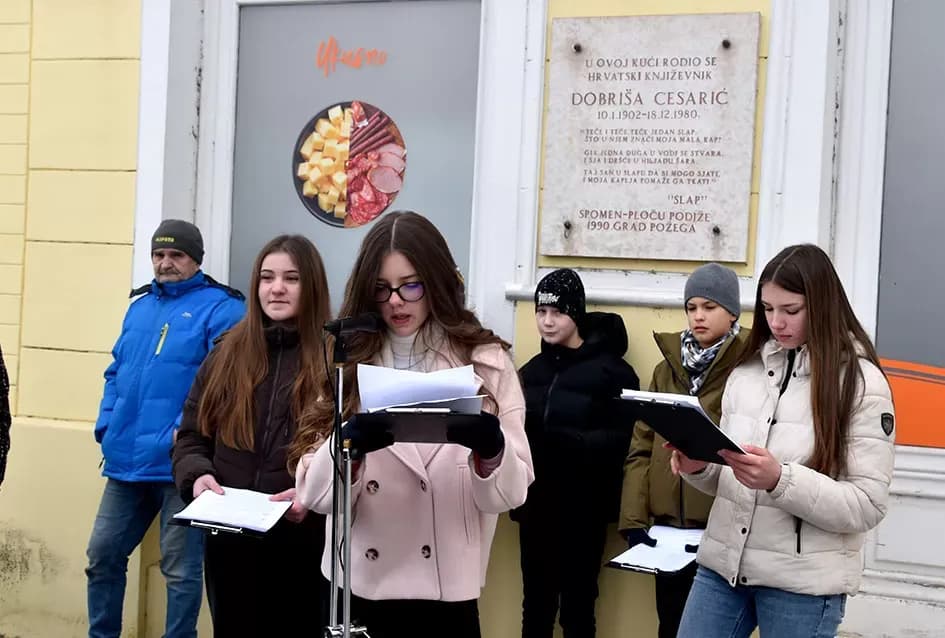 POŽEGA OBILJEŽAVA ROĐENDAN VELIKOG PJESNIKA: Započeo 21. projekt „Cesarić u Cesariću