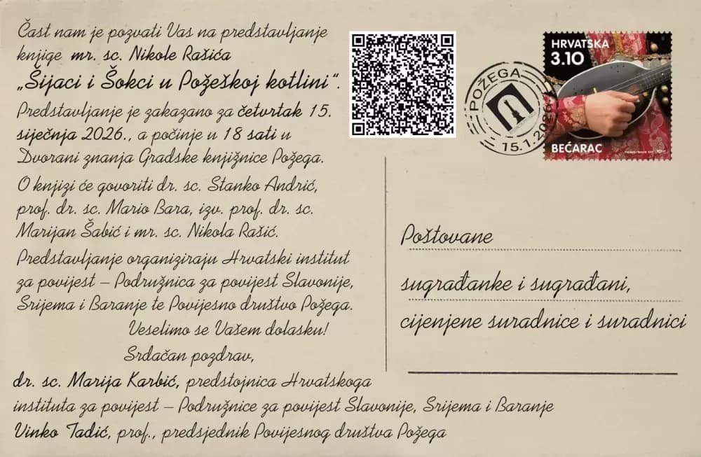 Dođite na predstavljanje knjige „Šijaci i Šokci u Požeškoj kotlini“