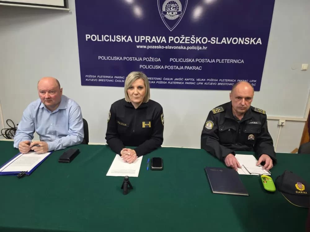 Uspješna akcija policije i carine: zapljena duhana i gotovine u Pleternici